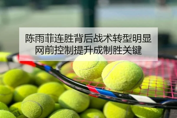 陈雨菲连胜背后战术转型明显 网前控制提升成制胜关键